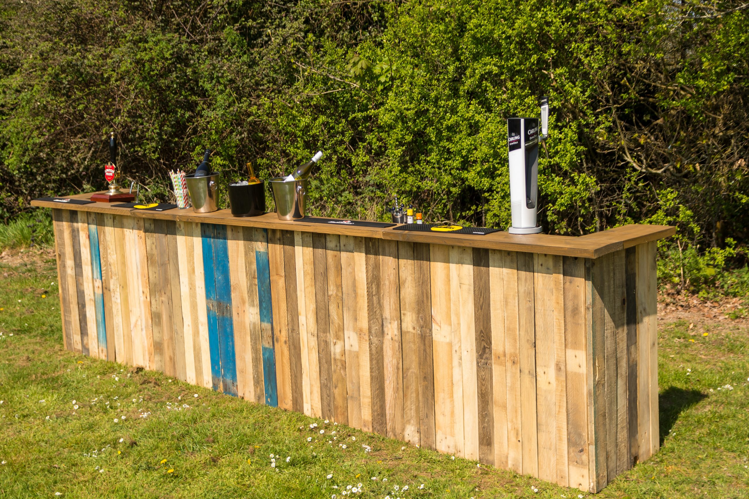 Rustic bars to hire