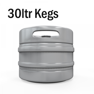 30 litre (50 pint) kegs - Lager, Cider , Stout and Ales