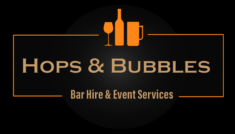 Hops & Bubbles Bar and Event Services Logo