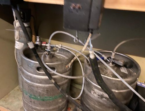 Pub shed draught beer setup – Sorting out a messy install!