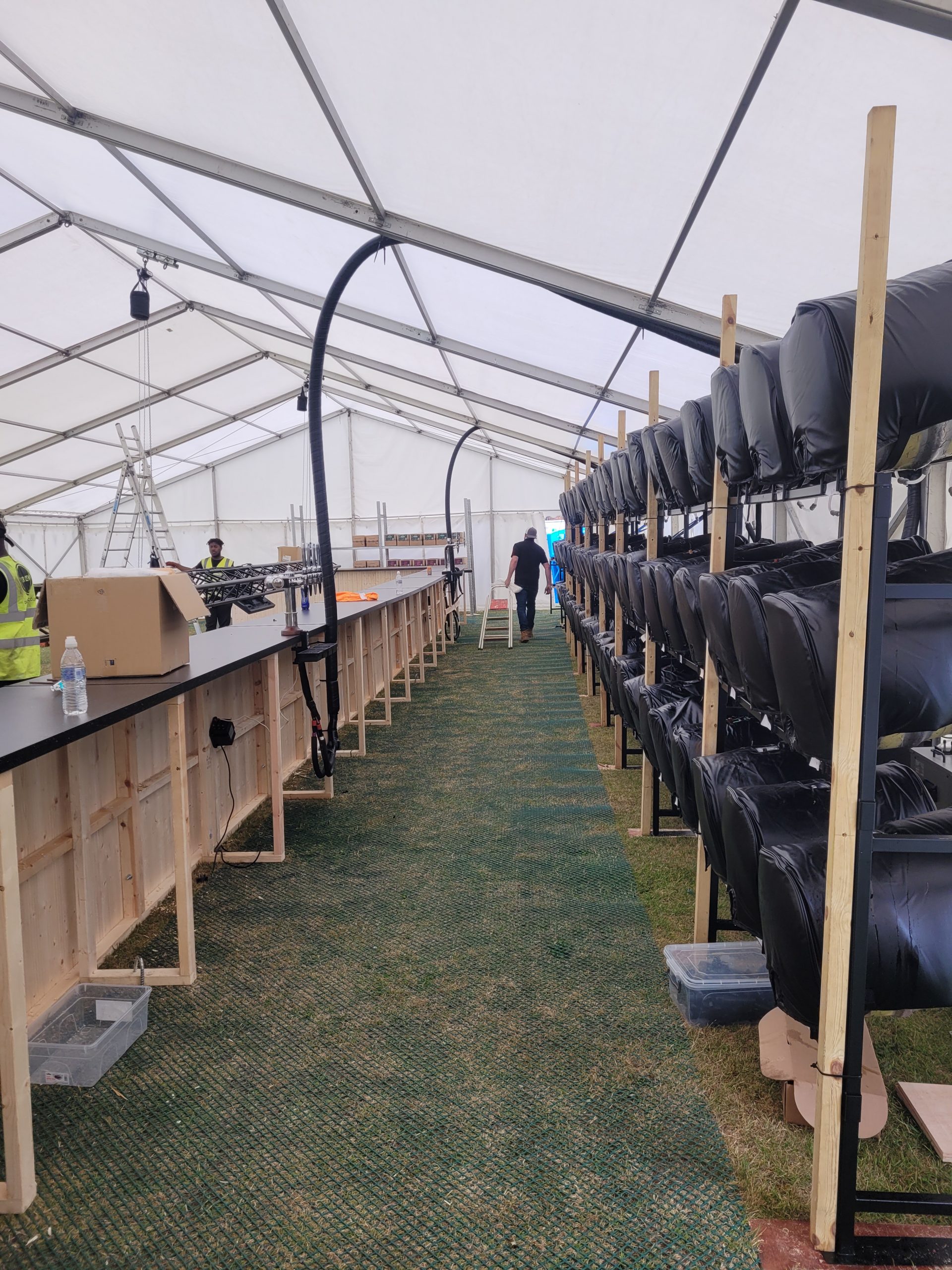 Beer festival racking hire Hop & Bubbles Event Services